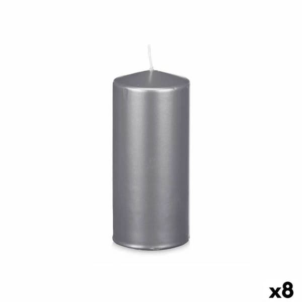 Kynttilä Acorde 92547 Hopeinen 9 x 20 x 9 cm (8 osaa)