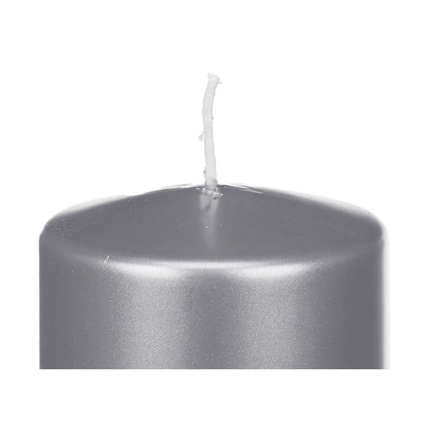 Kynttilä Acorde 92545 Hopeinen 9 x 15 x 9 cm (12 osaa)