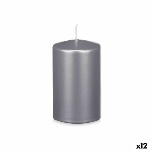 Kynttilä Acorde 92545 Hopeinen 9 x 15 x 9 cm (12 osaa)