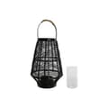 Pikkukuva 5 / 6: Kynttilänjalka Home ESPRIT Musta Metalli 27,5 x 27,5 x 40 cm