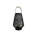 Pikkukuva 6 / 6: Kynttilänjalka Home ESPRIT Musta Metalli 27,5 x 27,5 x 40 cm