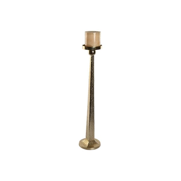 Lyseholder Home ESPRIT Gylden Aluminium 18,5 X 18,5 X 85,5 cm