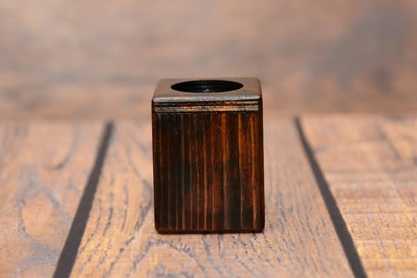 Katt - träljusstake med en katt, en unik souvenir efter förlusten av en hund, hantverk av Art-Dog