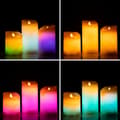 Miniatyrbilde 5 av 11: BRUKT Flerfarget Flamme-Effekt LED-Lys Med Fjernkontroll Lendles InnovaGoods Hvit 3 enheter (Fikset A)