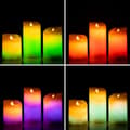 Miniatyrbilde 6 av 11: BRUKT Flerfarget Flamme-Effekt LED-Lys Med Fjernkontroll Lendles InnovaGoods Hvit 3 enheter (Fikset A)