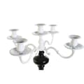 Miniatyrbillede 2 af 5: Kandelaber Home ESPRIT To-farvet Metal Moderne 45 x 45 x 51 cm
