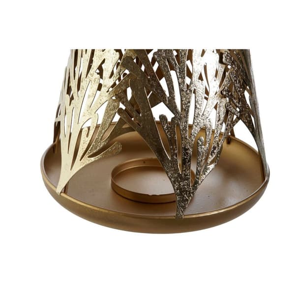 Žibintas DKD Home Decor Kullattu Metalli 25 x 25 x 42 cm