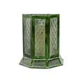 Miniatyrbillede 3 af 4: Lanterner Home ESPRIT Grøn Metal Orientalsk 23 x 23 x 57 cm (2 Dele)