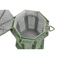 Miniatyrbillede 4 af 4: Lanterner Home ESPRIT Grøn Metal Orientalsk 23 x 23 x 57 cm (2 Dele)