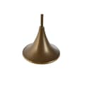 Miniatyrbillede 3 af 3: Lyseholder Home ESPRIT Gylden Metal 21 x 21 x 78 cm