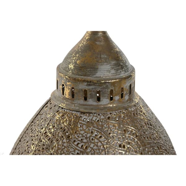 Set med dækkeservietter Home ESPRIT Gylden Metal 23 x 23 x 34 cm