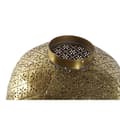 Miniatyrbillede 3 af 7: Lyseholder Home ESPRIT Gylden Metal Krystal 24 x 24 x 33 cm