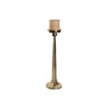 Miniatyrbillede 4 af 4: Lyseholder Home ESPRIT Gylden Aluminium 18,5 X 18,5 X 64,5 cm
