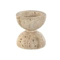 Pikkukuva 1 / 3: Kynttilänjalka Home ESPRIT Beige Magnesium 12 x 12 x 12,7 cm