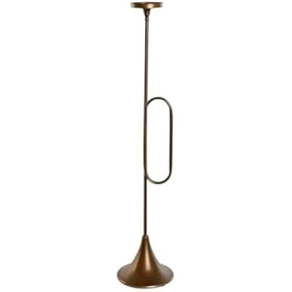 Ljushållare - HOME ESPRIT - Flerfärgad - Metall - 21 x 21 x 98 cm - Dekorativa föremål
