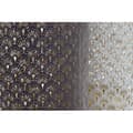 Miniatyrbild 2 av 3: ljusstake beige aluminium 24 x 24 x 57 cm lila (2 enheter)