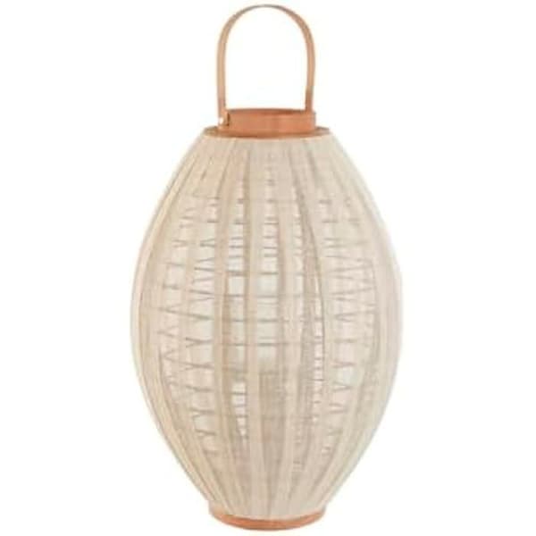 Ljushållare - HOME ESPRIT - Flerfärgad - Trä och glas - 37 x 37 x 56 cm - Inomhus