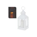 Miniatyrbild 2 av 2: Led ljuslykta - GENERISK - 10,5x10,5x23cm - Vit - Dekorativt - Blandat