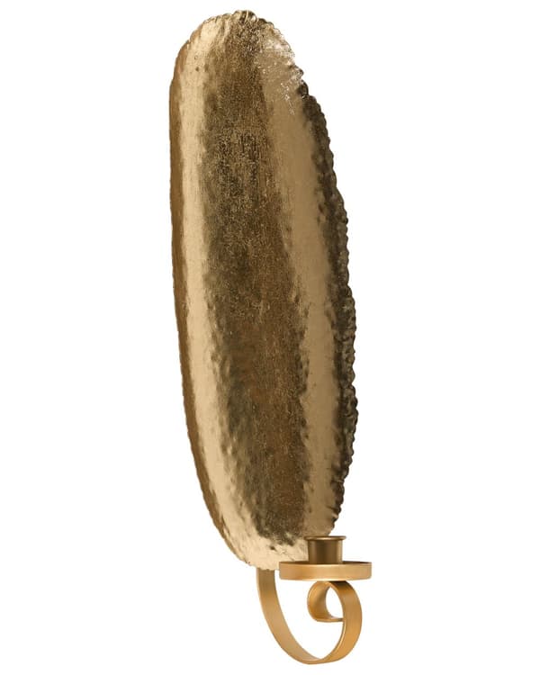 Sett med 2 Vegglysestaker i Gull Jern Moderne Minimalistisk Design Dekorasjon