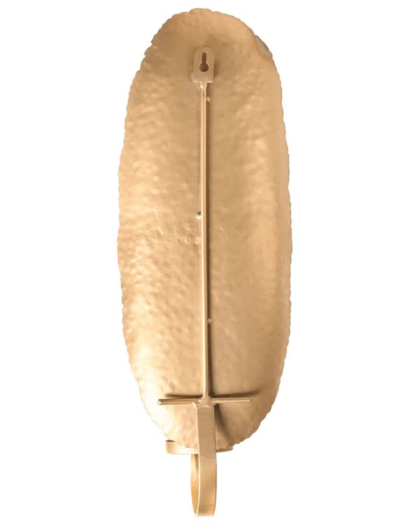 Sett med 2 Vegglysestaker i Gull Jern Moderne Minimalistisk Design Dekorasjon