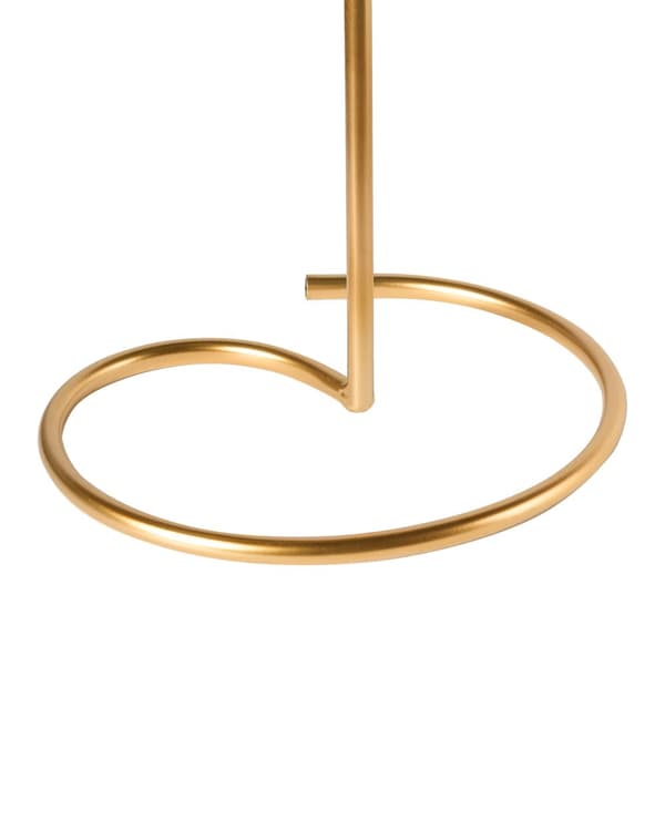 Lysestake Gull 9-armet Jern Moderne Minimalistisk Stil Design Dekorasjon