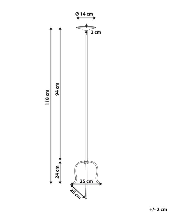 Lysestake Svart Metall 120 cm Moderne stil Kubbelys Gulvlysestake Dekor Interiør