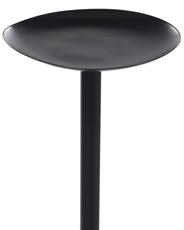 Lysestake Svart Metall 120 cm Moderne stil Kubbelys Gulvlysestake Dekor Interiør