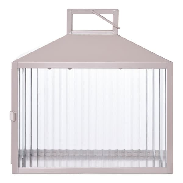 Rootz Lucca Lantern - Candle Holder - Dekorativ lykta - Klassisk och elegant atmosfär - 26,5 cm x 13 cm x 26,5 cm