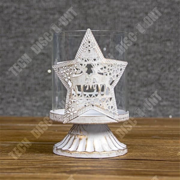 TD® Juldekorationer Ljusstake Ljusstake Present Hemdekoration