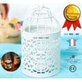 Miniatyrbild 1 av 4: TD® Birdcage ljushållare smidesjärn dekoration ljusstake ljus aromaterapi doft hem bröllop bord eld tänd