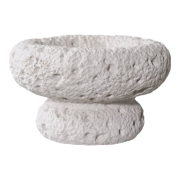 Ljusstake, cementgrå set om 2, 10,5x11,8 cm, grå