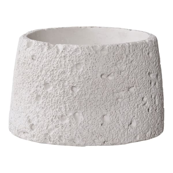 Ljusstake, cementgrå set om 2, 10,5x11,8 cm, grå