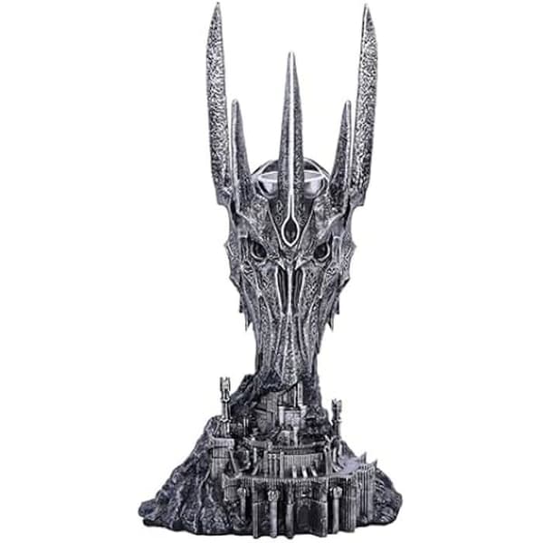 Photophore - NEMESIS NOW - Sauron - 33 cm - Resina - Silver - Inredning