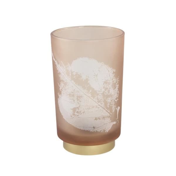PTMD Pinny Photophore - 12 x 12 x 20 cm - Glas - Brun