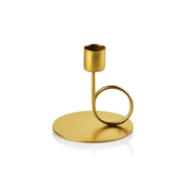 Bougeoir CEDRIC OR 9xh10cm