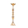 Miniatyrbild 1 av 2: Bröllopsljusstake, Elegant Guldfinish, Lämplig för Flera Evenemang,Guld 50cm, 4ST