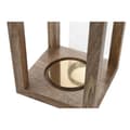 Miniatyrbillede 3 af 5: Lyseholder Home ESPRIT Brun Stål Mangotræ 25 x 25 x 54 cm