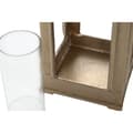 Miniatyrbild 3 av 4: Lykta Home ESPRIT Gyllene Aluminium Glas Vintage 17 x 17 x 59 cm