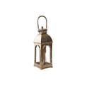 Miniatyrbild 1 av 4: Lykta Home ESPRIT Gyllene Aluminium Glas Vintage 17 x 17 x 59 cm