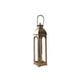 Miniatyrbillede 1 af 4: Laantarn Home ESPRIT Gylden Aluminium Krystal Vintage 17 x 17 x 78 cm