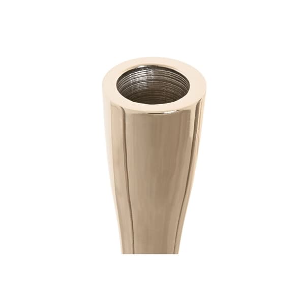 Kandelaber Home ESPRIT Sølvfarvet Aluminium Moderne 7,5 x 7,5 x 25 cm