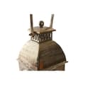 Miniatyrbild 3 av 4: Lykta Home ESPRIT Gyllene Aluminium Glas Vintage 17 x 17 x 78 cm