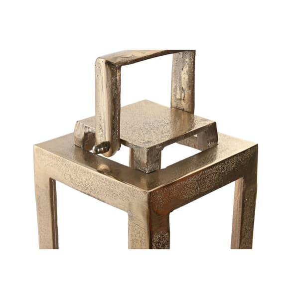 Žibintas Home ESPRIT Kullattu Alumiini Kristalli Moderni 15 x 15 x 59 cm