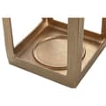 Miniatyrbillede 3 af 5: Laantarn Home ESPRIT Gylden Aluminium Krystal Moderne 20 x 20 x 74 cm