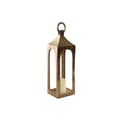 Miniatyrbillede 4 af 4: Laantarn Home ESPRIT Gylden Aluminium Krystal Araber 15 x 15 x 52 cm