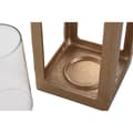Miniatyrbillede 2 af 4: Laantarn Home ESPRIT Gylden Aluminium Krystal Araber 15 x 15 x 52 cm