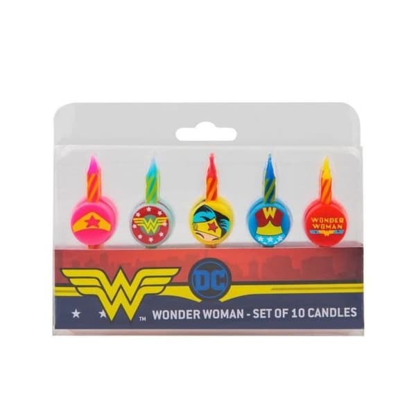 Dekorativa ljus - CINEREPLICAS - Wonder Woman - 10-pack - Svart - Inomhus - Unisex