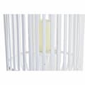 Miniatyrbild 3 av 3: Lykta DKD Home Decor Glas Vit Bambu (28 x 28 x 47 cm)