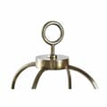 Miniatyrbild 4 av 4: Lykta DKD Home Decor Glas Gyllene Aluminium (19 x 19 x 43 cm)