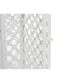 Miniatyrbild 3 av 4: Gatlykta DKD Home Decor 24 x 24 x 74 cm Antikbehandlad Glas Metall Vit Arab